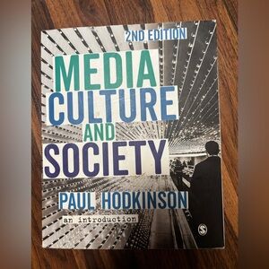 Media Culture and Society - Green/Blue Cover